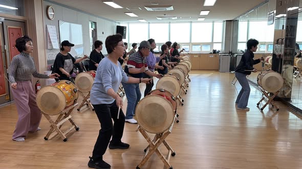 상대원3동 주민자치센터 트로트장구반 개설