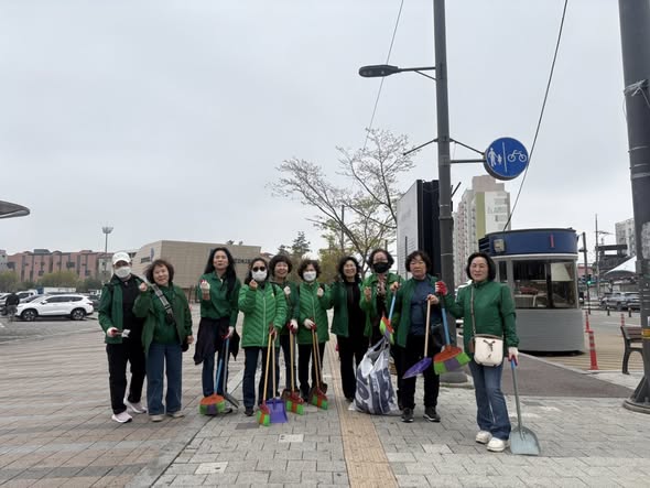 성남동 새마을부녀회 봄..