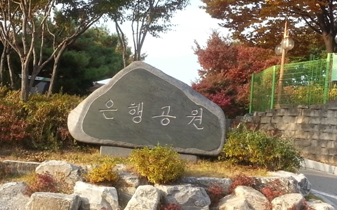 은행공원 사진